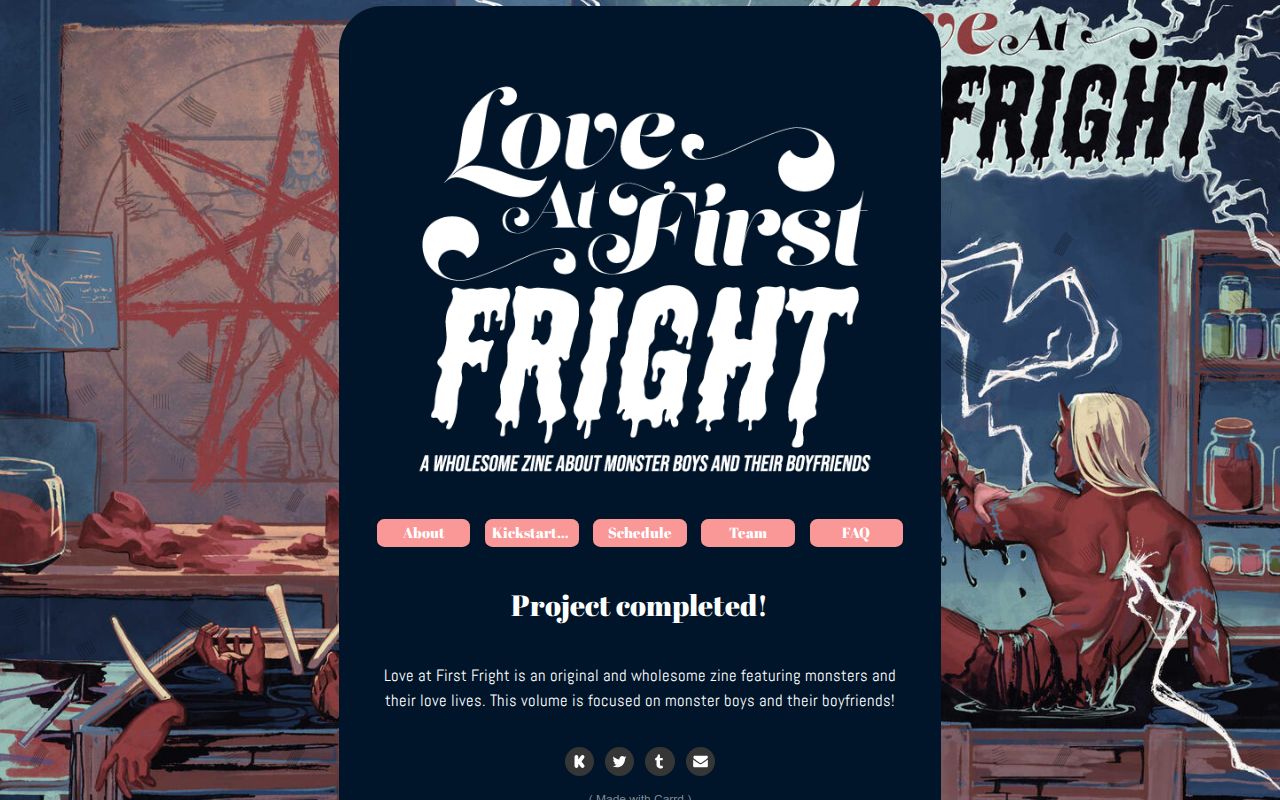 Love At First Fright Zine